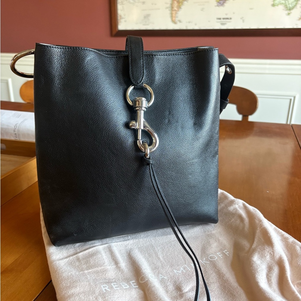 Rebecca Minkoff Black Leather Shoulder Bag